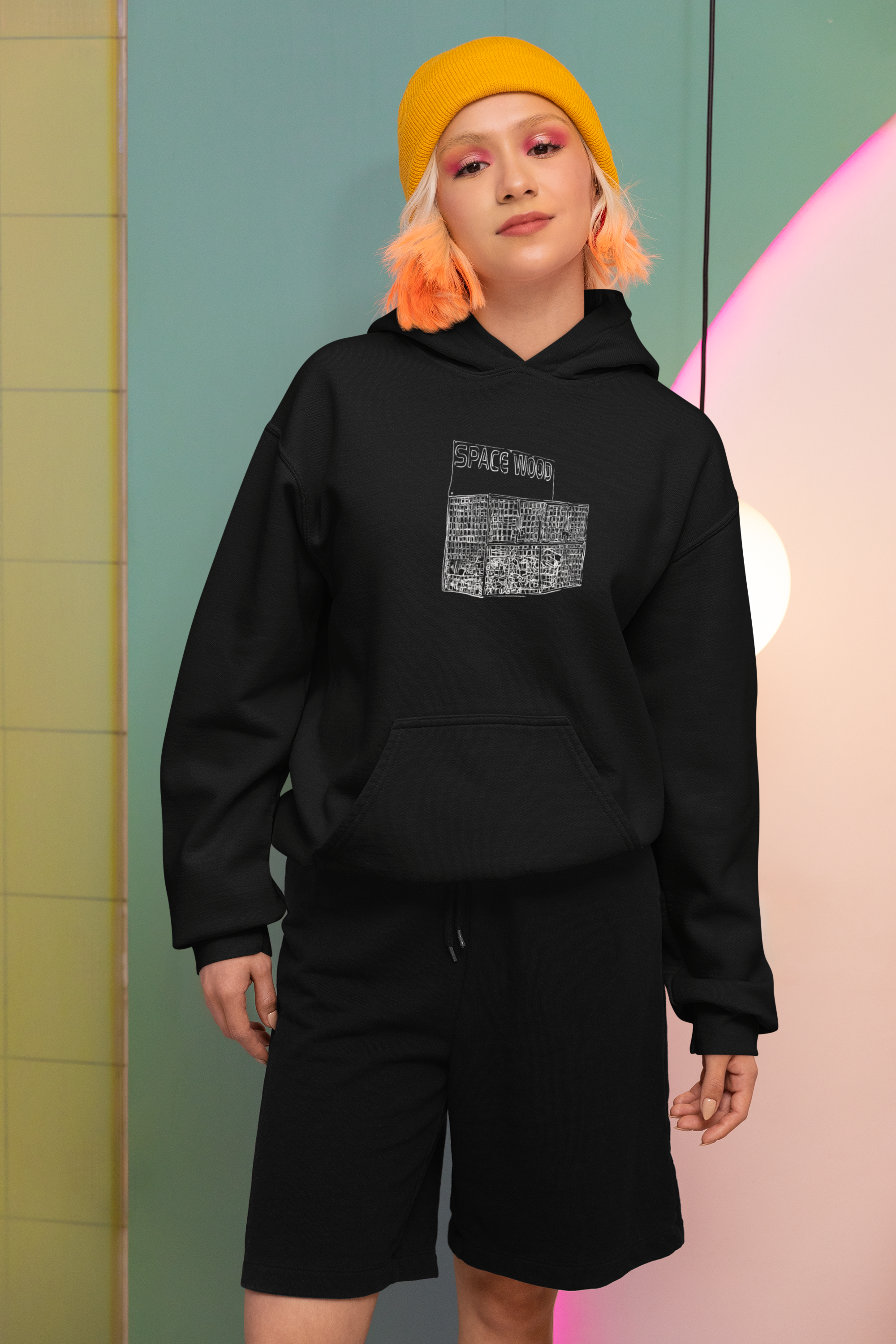 Social Justice Transformative Hoodie | Honest Expression Activist Streetwear |Progressive Political Sustainable Clothing | SPACE WOOD