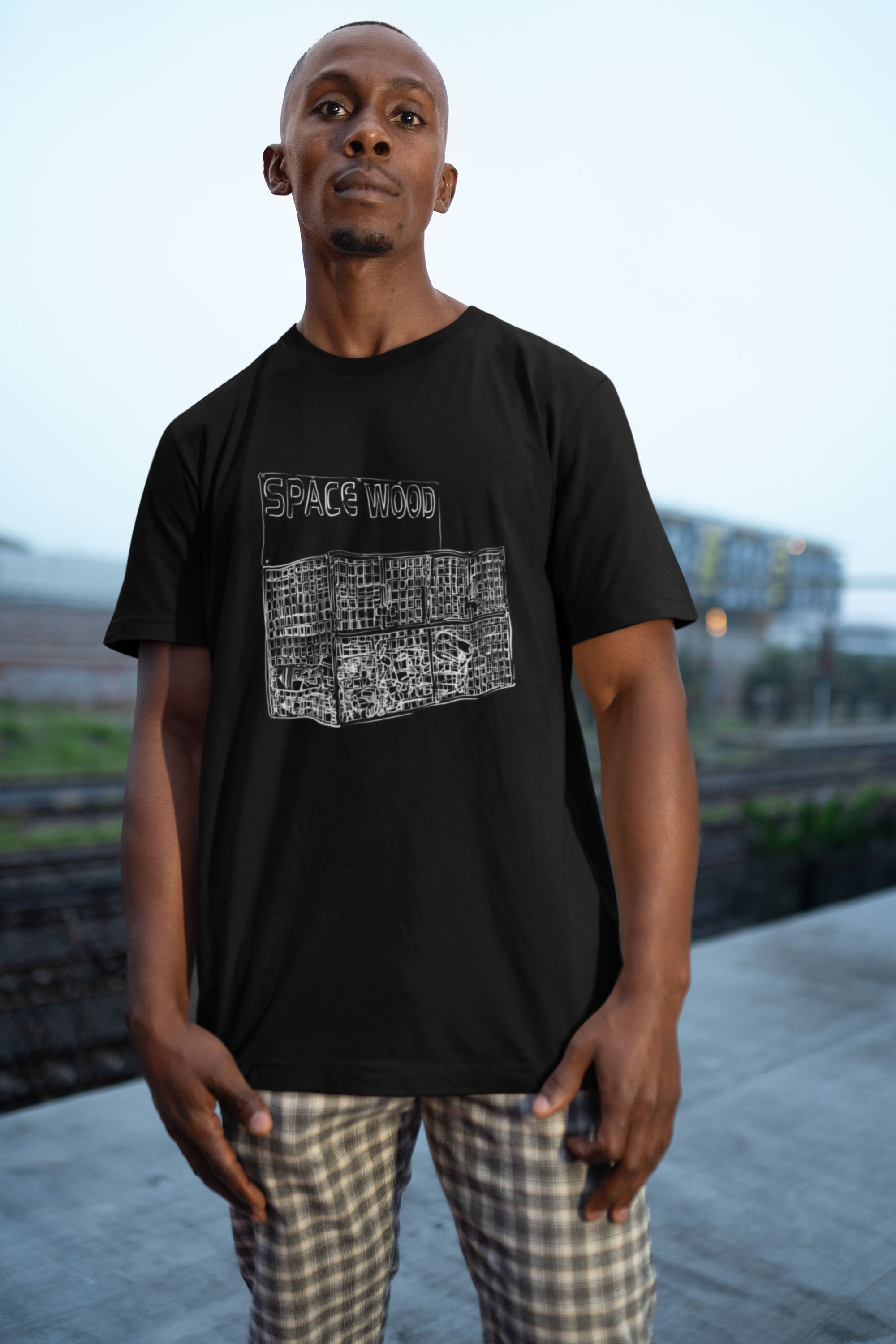 Unisex Heavyweight T-Shirt | Progressive Activist Transformative T-Shirt | Honest Expression Statement Shirt |Social Commentary Political Sustainable Apparel | Comfort Colors 1717 | SPACE WOOD