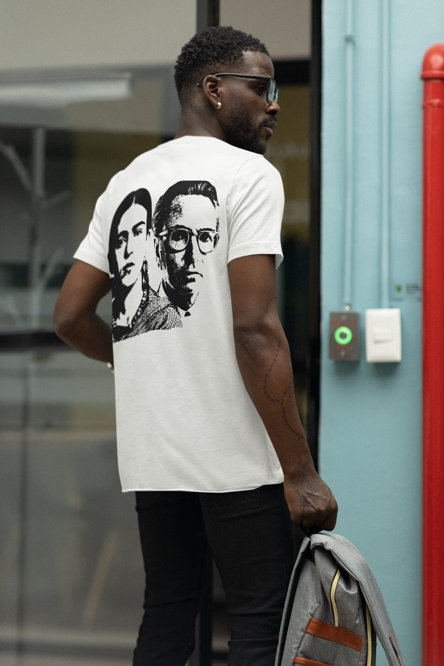 Unisex Heavyweight T-Shirt | Inspirational Social Quote | Motivational Activist Fashion | QuoteApparel | Comfort Colors 1717 | I TRANSFORM PAIN INTO PURPOSE | Frida Kahlo & Viktor Frankl