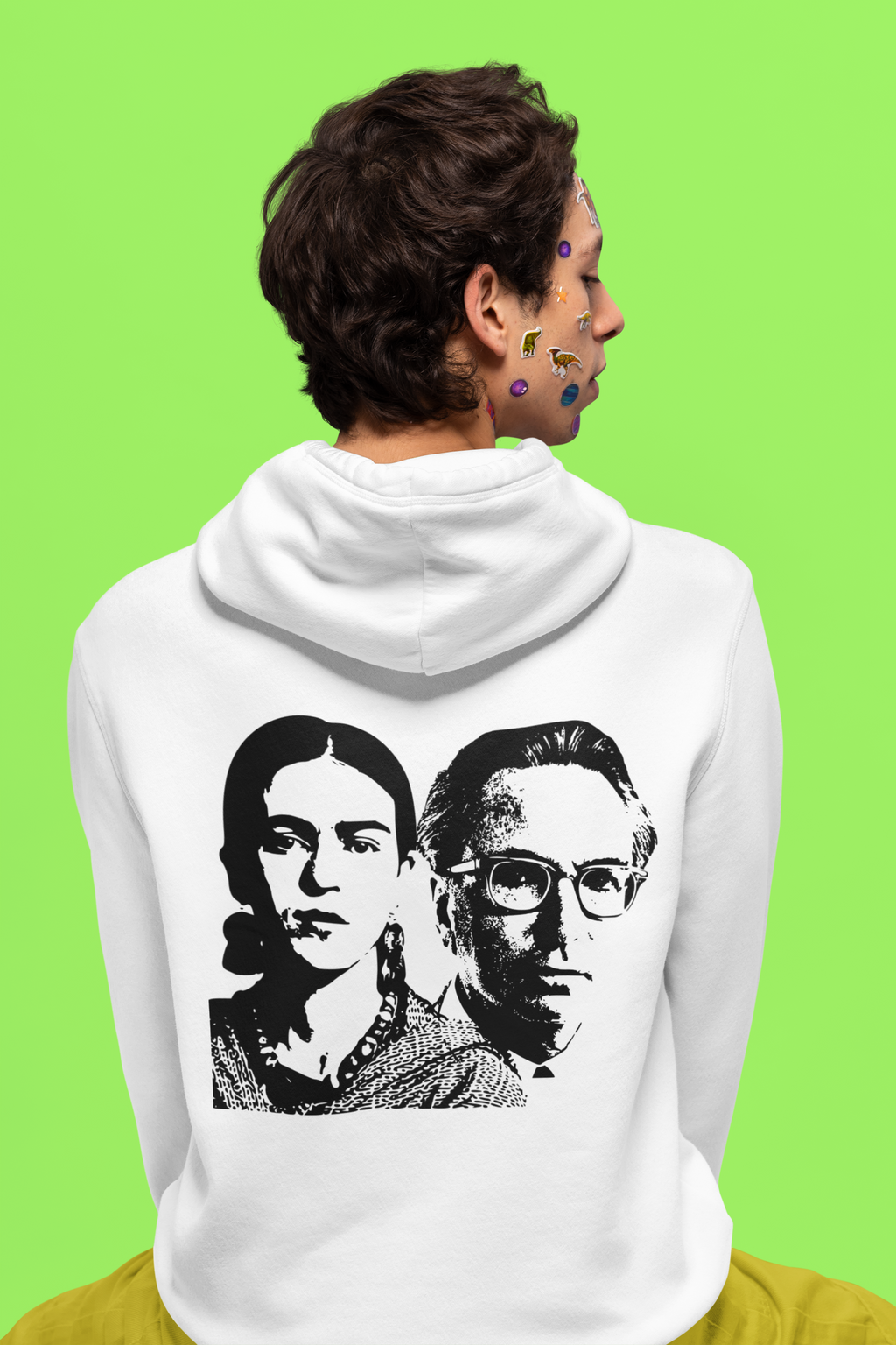 Unisex Heavy Weight Hoodie | Social Commentary Progressive | Activist Fashion Sustainable | Political Art Clothing Statement Comfort | Gildan® 18500 I TRANSFORM PAIN INTO PURPOSE | Frida Kahlo & Viktor Frankl