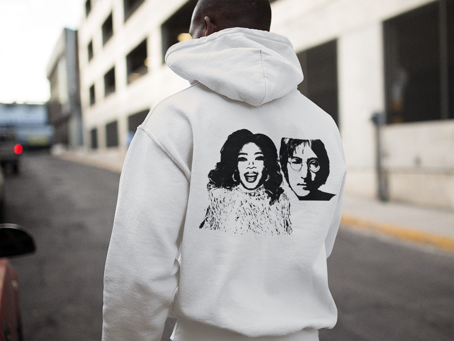 Unisex Heavy Weight Hoodie | Social Commentary Progressive | Activist Fashion Sustainable | Political Art Clothing Statement Comfort | Gildan® 18500 I BALANCE MY PASSION WITH MY RESPONSIBILITIES | Oprah Winfrey John Lennon
