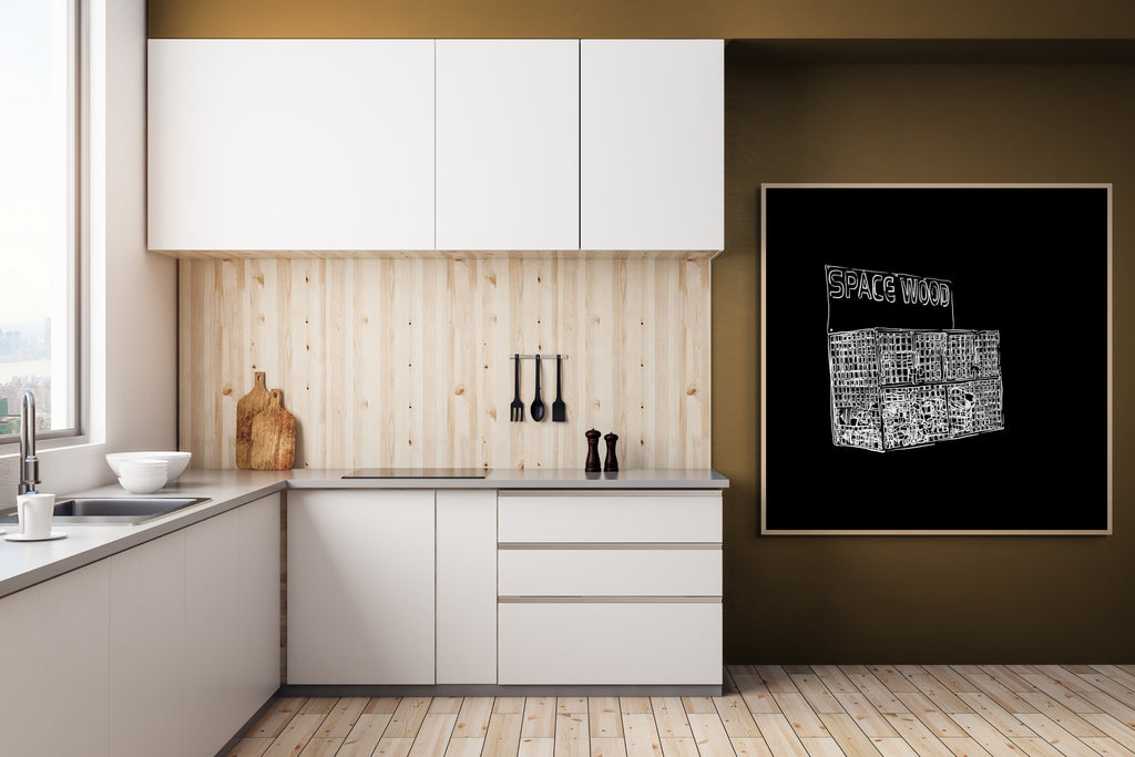 Museum Archival Giclee Print | Social Justice | Fine Art Paper | Climate Change | Certified Archival | Environmental Print | SPACE WOOD